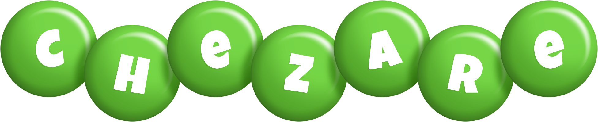 Chezare candy-green logo