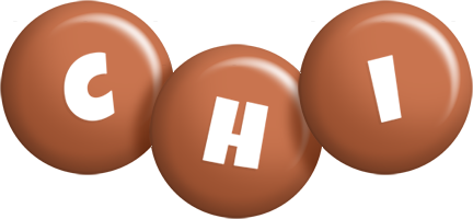 Chi candy-brown logo