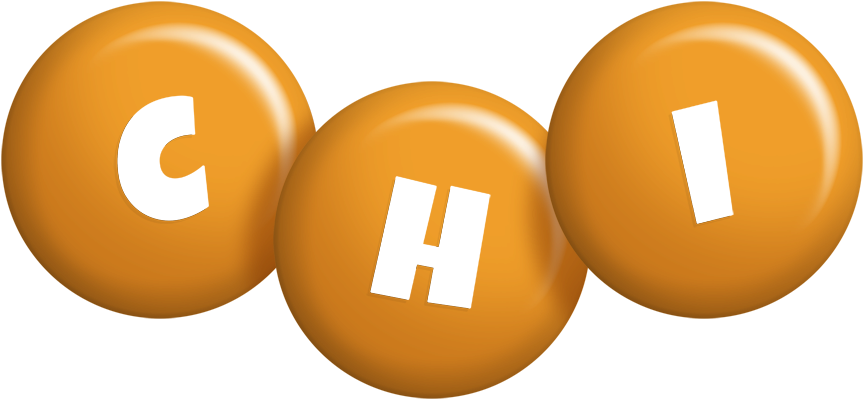 Chi candy-orange logo