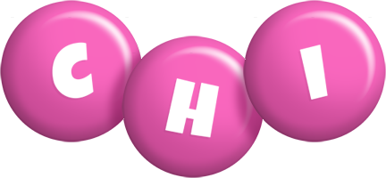 Chi candy-pink logo