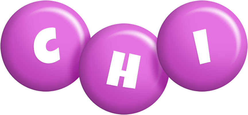 Chi candy-purple logo