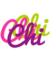 Chi flowers logo