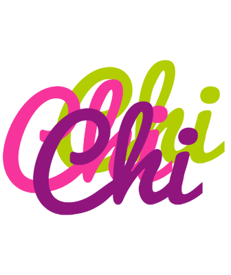 Chi flowers logo