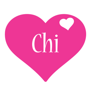 Chi love-heart logo