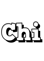 Chi snowing logo