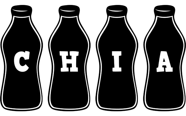 Chia bottle logo