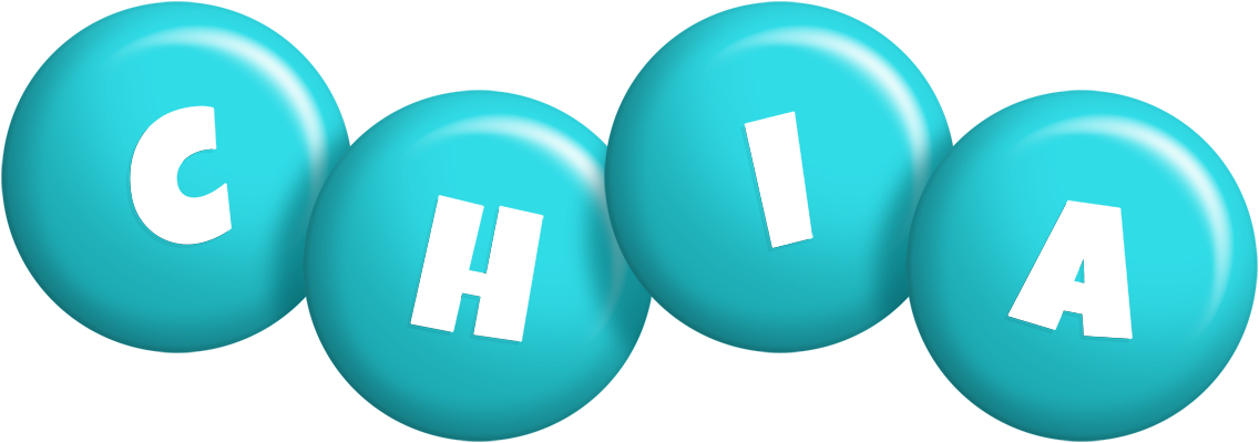 Chia candy-azur logo