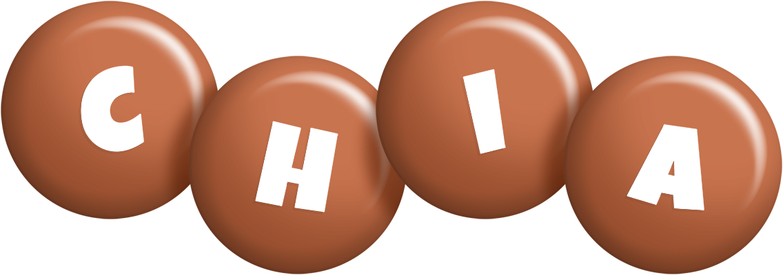 Chia candy-brown logo