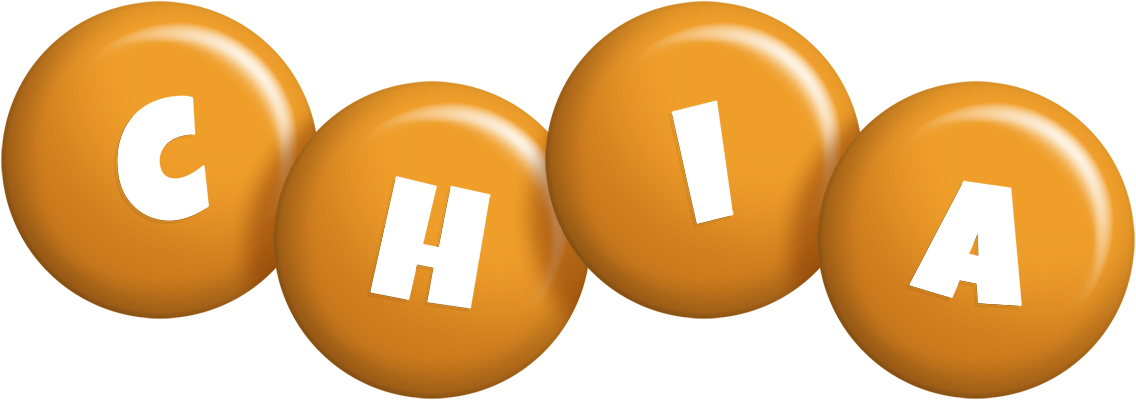 Chia candy-orange logo