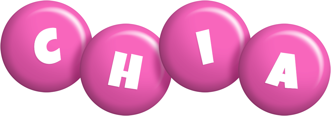 Chia candy-pink logo