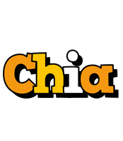 Chia cartoon logo