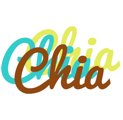 Chia cupcake logo