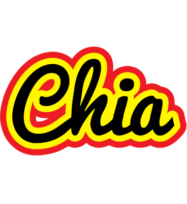 Chia flaming logo