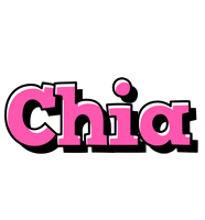 Chia girlish logo