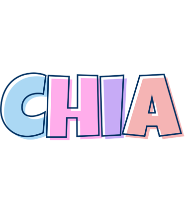 Chia pastel logo
