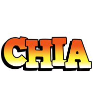 Chia sunset logo