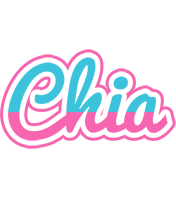 Chia woman logo