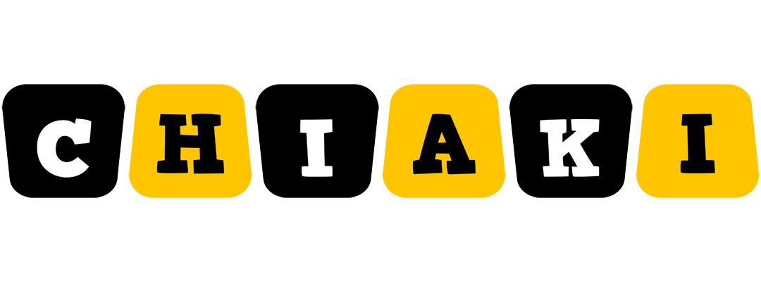 Chiaki boots logo