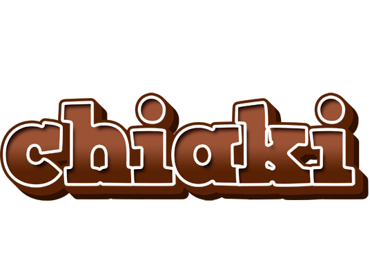 Chiaki brownie logo