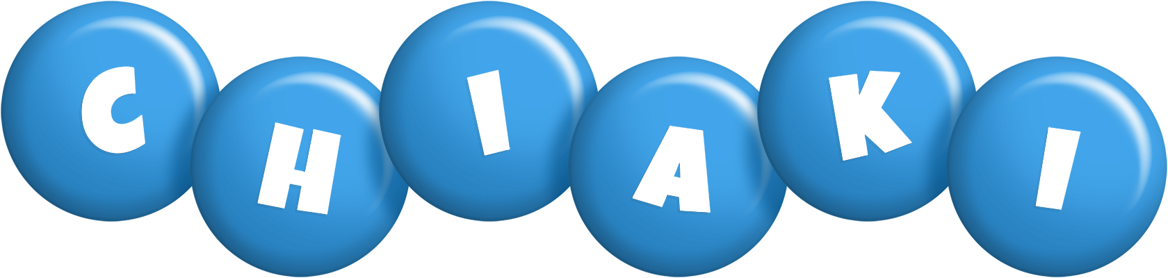 Chiaki candy-blue logo