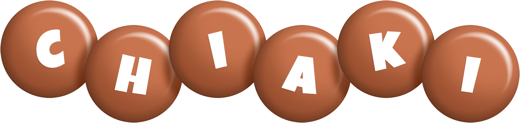 Chiaki candy-brown logo