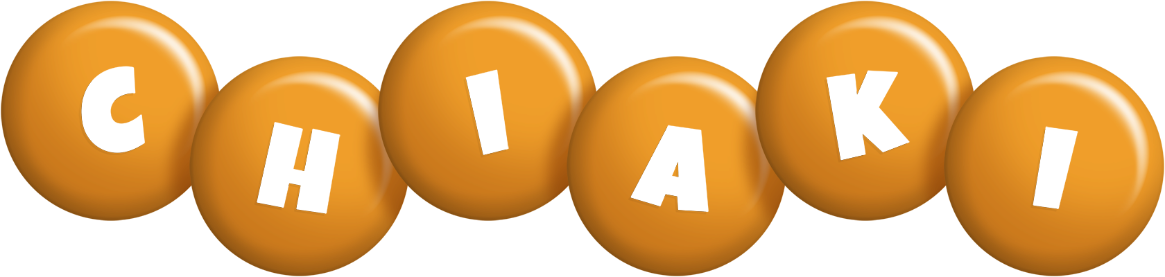 Chiaki candy-orange logo