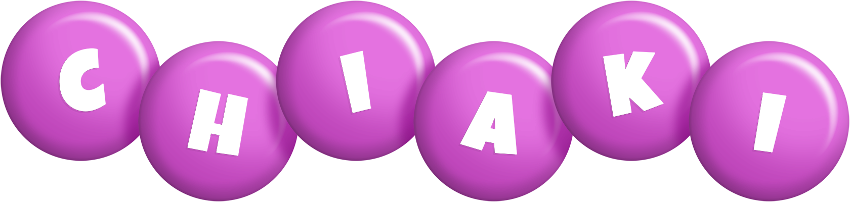 Chiaki candy-purple logo