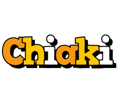 Chiaki cartoon logo