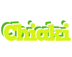 Chiaki citrus logo