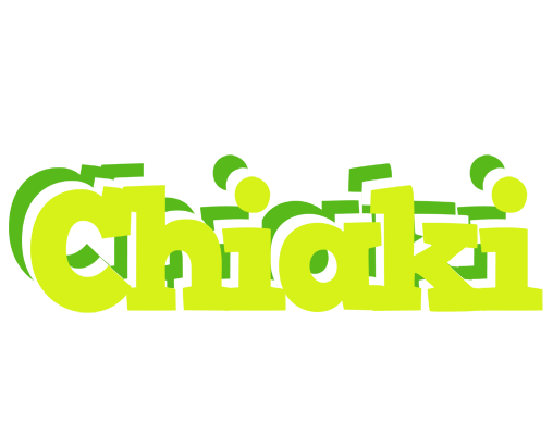 Chiaki citrus logo