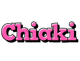 Chiaki girlish logo