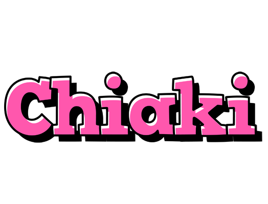 Chiaki girlish logo