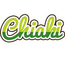 Chiaki golfing logo