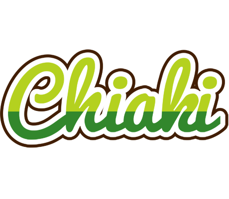 Chiaki golfing logo