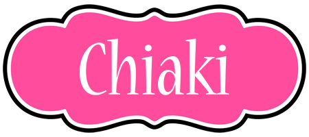 Chiaki invitation logo