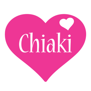 Chiaki love-heart logo