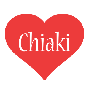 Chiaki love logo