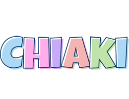 Chiaki pastel logo