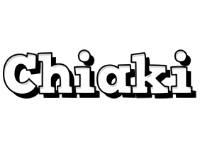 Chiaki snowing logo