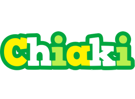 Chiaki soccer logo