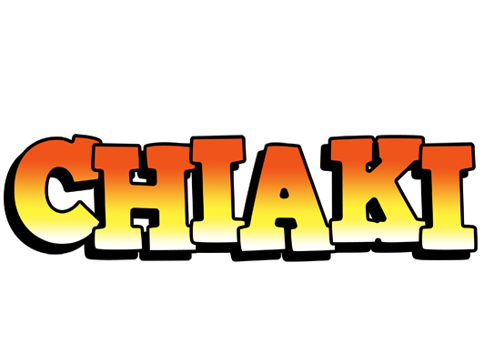 Chiaki sunset logo