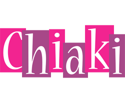 Chiaki whine logo