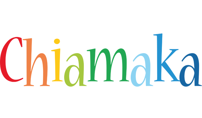 Chiamaka birthday logo