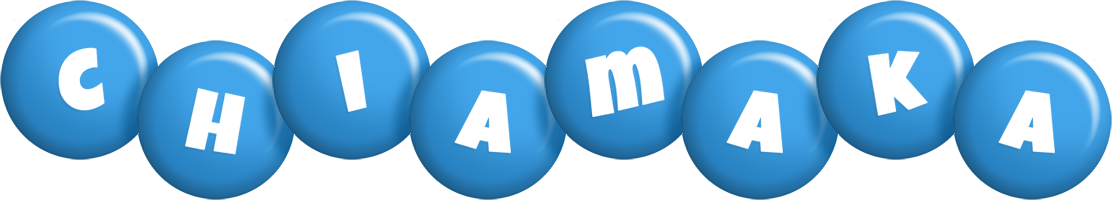 Chiamaka candy-blue logo