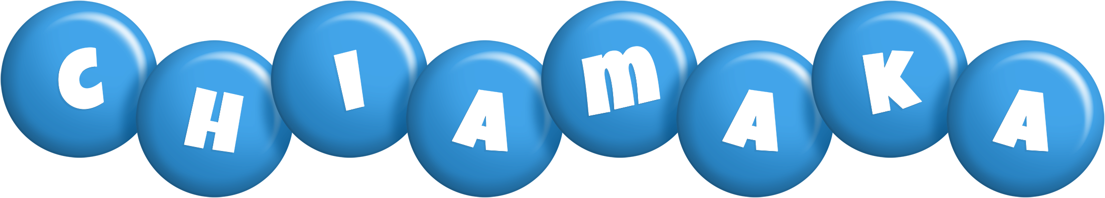 Chiamaka candy-blue logo