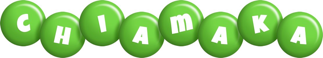 Chiamaka candy-green logo