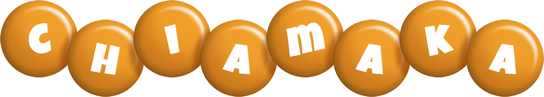 Chiamaka candy-orange logo