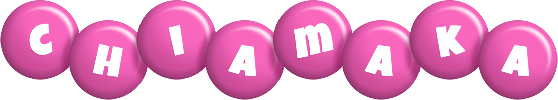 Chiamaka candy-pink logo