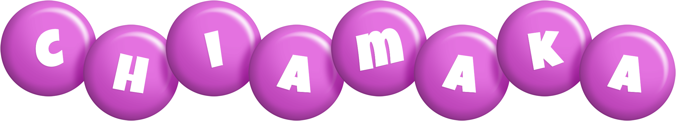 Chiamaka candy-purple logo