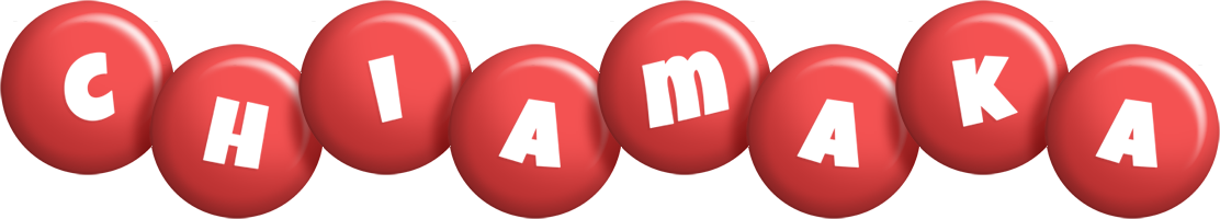 Chiamaka candy-red logo